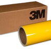 VViViD 3M Gloss Bright Yellow Vinyl Film Wrap 12 Inches x 5 Feet Roll DIY Easy to Install Self-Adhesive 1080 Series