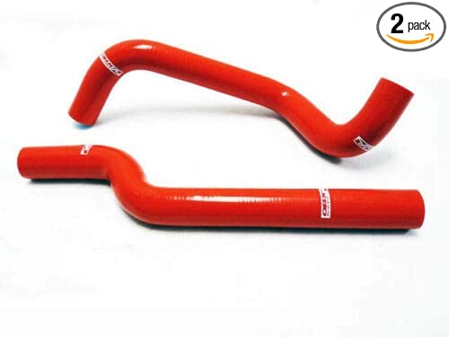 OBX Red Silicone Radiator Hose Kit for 1995-1999 Toyota Avalon V6 3.0L 1MZ-FE