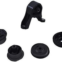 Rear Differential Arm Mounting Bushing + Top Set Support Set For 2000-2012 Honda Civic CR-V Edix Odyssey Stream