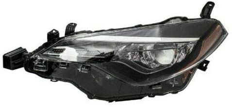 DEPO NSF 2017-2019 Corolla Headlight LED DRL Driver Side Left Hand LH - 8115002M70 TO2502249