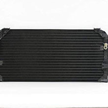 A/C Condenser - Pacific Best Inc For/Fit 4617 94-97 Toyota Corolla Sedan/Wagon Prizm Parallel Flow/Serpantine