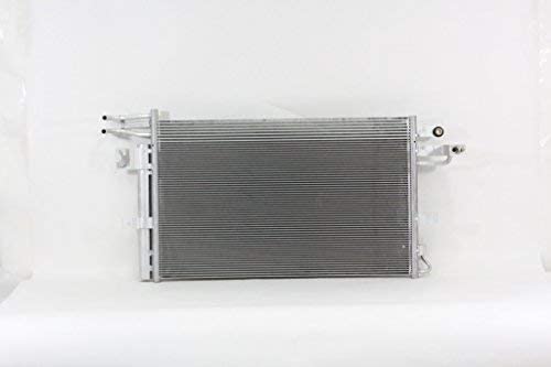 A/C Condenser - Pacific Best Inc For/Fit 4741 13-18 Ford Explorer Police 3.7L 16-18 Explorer 4WD 3.5L Front w/Receiver & Dryer