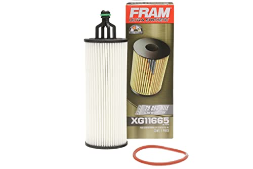 FRAM Automotive Ultra Synthetic Replacement Oil Filter, Designed for Synthetic Oil Changes That Last Up to 20K Miles, XG11665 (Pack of 1)