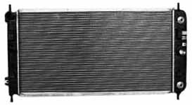 TYC 2727 Compatible with CHEVROLET Malibu 1-Row Plastic Aluminum Replacement Radiator