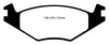 EBC Brakes DP4517R Yellowstuff Street and Track Brake Pad