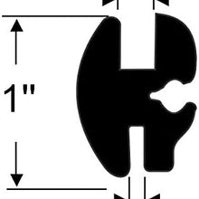 Steele Rubber Products One Piece Locking Gasket Seal for RVs - Sold and Priced per Foot - 40-0548-257