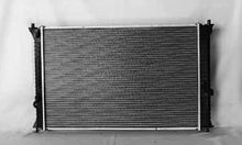 TYC 13126 Compatible with Ford Fusion 1-Row Plastic Aluminum Replacement Radiator