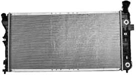 TYC 2343 Compatible with Buick 1-Row Plastic Aluminum Replacement Radiator