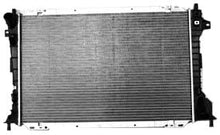 TYC 2157 Compatible with Ford/Lincoln 1-Row Plastic Aluminum Replacement Radiator