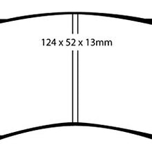 EBC Brakes DP41157R Yellowstuff Street and Track Brake Pad