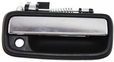 Replacement Front Right Passenger Side Chrome Door Handle for 95-04 Toyota Tacoma TO1311123 (1995, 1997, 1998, 1999, 2000, 2001, 2002, 2003, 2004) - TO1311123