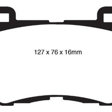 EBC Brakes DP21823 Greenstuff 2000 Series Sport Brake Pad