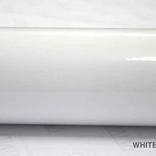 VViViD White High Gloss Realistic Paint-Like Microfinish Vinyl Wrap Roll XPO Air Release Technology (6ft x 5ft (Hood, Roof or Trunk Wrap Kit))