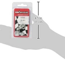 Aeroquip FCM2949 Steel 37-Degree Male to Metric Banjo Brake Adapters - Pack of 2