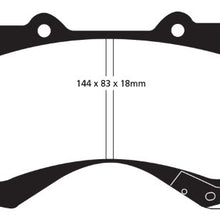 EBC Brakes DP71815 7000 Series Greenstuff SUV Supreme Compound Brake Pad