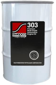 SWEPCO Premium Multi-Grade Automotive Engine Oil SAE Grade 5w-20 - 16 Gallon 1/4 Drum Keg