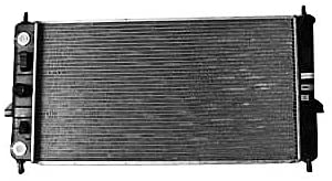 TYC 2608 Compatible with CHEVROLET Cobalt 1-Row Plastic Aluminum Replacement Radiator