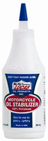 Lucas Motorcycle Oil Stabilizer (12 Oz)
