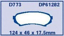EBC Brakes DP61282 6000 Series Greenstuff Truck and SUV Brake Pad