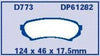 EBC Brakes DP61282 6000 Series Greenstuff Truck and SUV Brake Pad