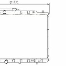 Denso 221-3410 Radiator