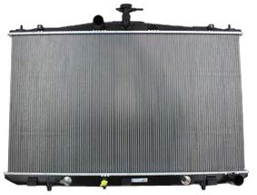 TYC 13117 Lexus 1-Row Plastic Aluminum Replacement Radiator