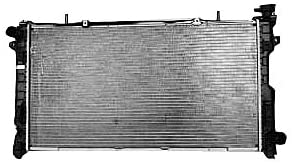 TYC 2770 Compatible with DODGE/Chrysler 1-Row Plastic Aluminum Replacement Radiator