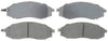 ACDelco 14D830M Advantage Semi-Metallic Front Disc Brake Pad Set with Wear Sensor