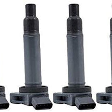 90919-02245 Ignition Coil 4 Pcs Replacement For Toyota Brevis Mark Progres Toyota Verossa Crown 2.5L 9091902245