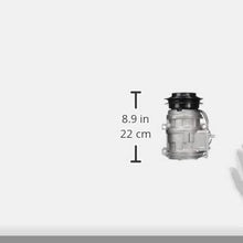 Denso 471-1166 New Compressor with Clutch