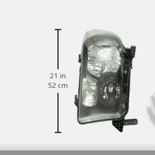 Spyder Auto (HD-JH-TTU07-AM-BK) Toyota Tundra/Sequoia Black OEM Style Headlight - Pair