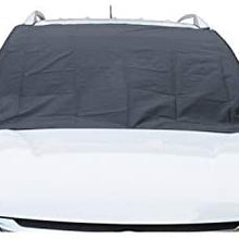 APSG ICE Snow Windshield Window Cover Magnetic with Large Mirror Covers | Shade Frost Rain Protection Waterproof Car Premium