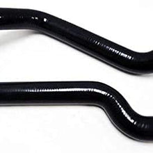 OBX Black Silicone Radiator Hose Kit for 1995-1999 Toyota Avalon V6 3.0L 1MZ-FE