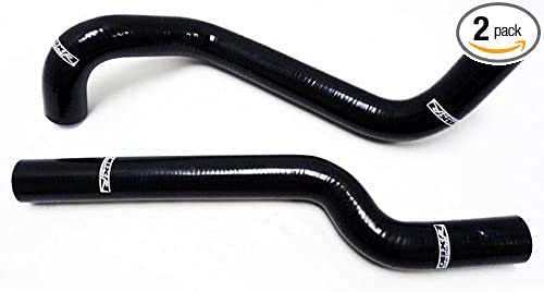 OBX Black Silicone Radiator Hose Kit for 1995-1999 Toyota Avalon V6 3.0L 1MZ-FE