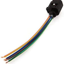 4B0973712 Coolant Water Temperature Sensor Pigtail Plug Wiring For VW Jetta Passat Golf