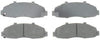 ACDelco 14D679M Advantage Semi-Metallic Front Disc Brake Pad Set with Wear Sensor