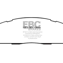 EBC Brakes DP61848 6000 Series Greenstuff Truck and SUV Brake Pad