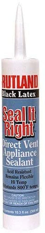 BLACK LATEX SEALANT by RUTLAND MfrPartNo 641