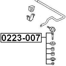 5461850Y00 - Front Stabilizer Link / Sway Bar Link For Nissan - Febest