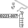 5461850Y00 - Front Stabilizer Link / Sway Bar Link For Nissan - Febest