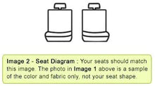 Front Seats: ShearComfort Custom OEM Seat Covers for Toyota Corolla (2020-2020) in Taupe for Regular Buckets w/Adjustable Headrests (L, LE, Hybrid, or XLE Models Only)