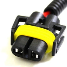 iJDMTOY (2) H11 H8 H9 Extension Wiring Harness Sockets Wires Compatible With Headlights or Fog Lights Use