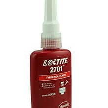 Genuine Henkel Loctite 2701 Maximum Strength - Threadlocking Adhesive - 50 ML