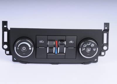 ACDelco 15-74130 GM Original Equipment Heating and Air Conditioning Control Panel with Rear Window Defogger Switch