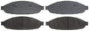 ACDelco 14D997CH Advantage Ceramic Front Disc Brake Pad Set