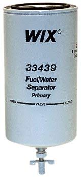 WIX Filters - 33439 Heavy Duty Spin On Fuel Water Separator, Pack of 1