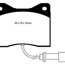 EBC Brakes DP3753C Redstuff Ceramic Low Dust Brake Pad