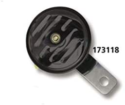 Zodiac 173118 Small Grooved Black Universal 12 Volt Horn