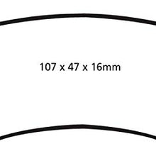 EBC Brakes DP42016R Yellowstuff Street and Track Brake Pad