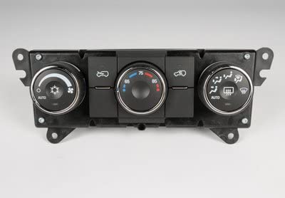 ACDelco 15-74218 GM Original Equipment Heating and Air Conditioning Control Panel with Rear Window Defogger Switch